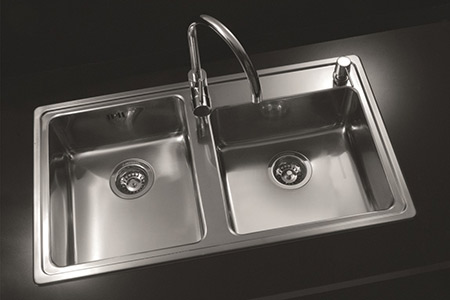 Pileta de cocina Johnson Quadra QO85 A